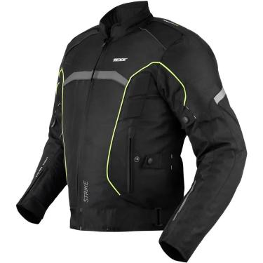 Imagem de Jaqueta Texx New Strike V2 Masc Preto/Verde, Preto/Verde, XL
