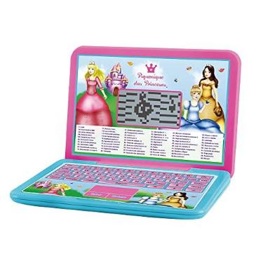 Imagem de Laptop Infantil Bilingue 60 Atividades Princesas, DM Toys