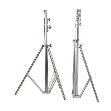 Imagem de Tripe de Iluminacao Greika FC-S288S Aco Inox 2,80m sem Rodinhas
