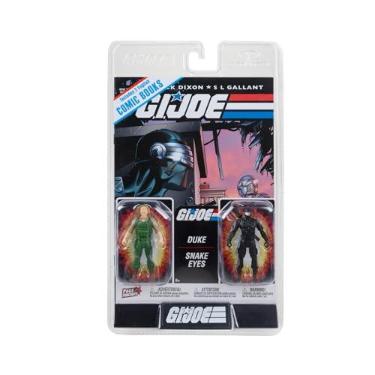 Imagem de Bonecos de Ação G.I. Joe - Duke e Snake Eyes - McFarlane Toys (com 2 Histórias em Quadrinhos)