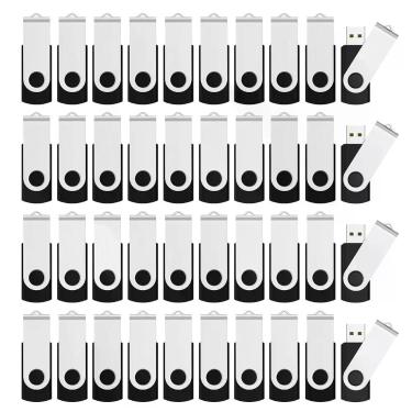 Imagem de Unidade Flash USB Aiibe 16GB x 100 Memory Stick USB 2.0 preta