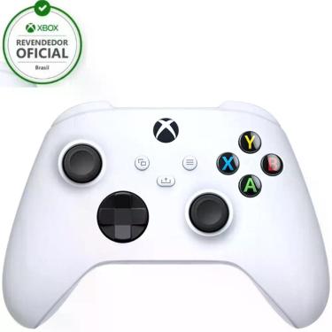 Imagem de Controle Xbox One e Series Robot White Branco Original Lacrado