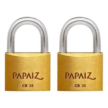 Imagem de Cadeado 20mm Papaiz - 2 Unidades