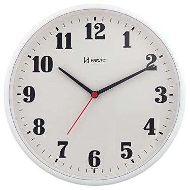 Imagem de Relógio de Parede Quartz Branco