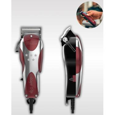 Imagem de Máquina de Corte Wahl Magic Clip Vermelha 220V Profissional para Cort