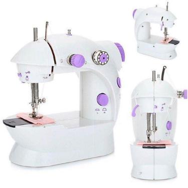 Imagem de Prática Mini Máquina Costura Reta Importway Iwmc-507 - Bellator
