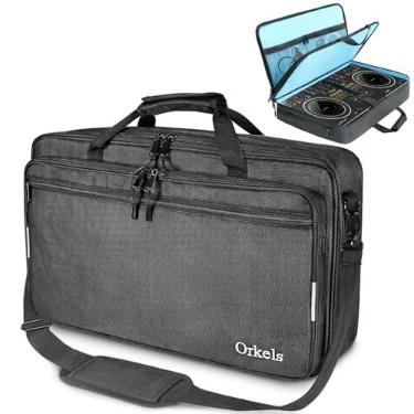 Imagem de ORKELS Estojo Para Controlador De Dj Ddj-Flx10, Ddj-Grv6, Ddj-Rev5, Ddj-Rev7, Ddj-Flx6-Gt, Ddj-800, Xdj-Rr, Ddj-1000Srt, Rx, S8, Ddj Sx, Sx2, Sx3, Inpulse 500, C-28,3''L X 16''P 5,9''A
