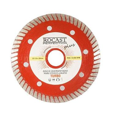 Imagem de Disco Diamantado para Porcelanato Plus Turbo Extrafino Rocast 34,0015