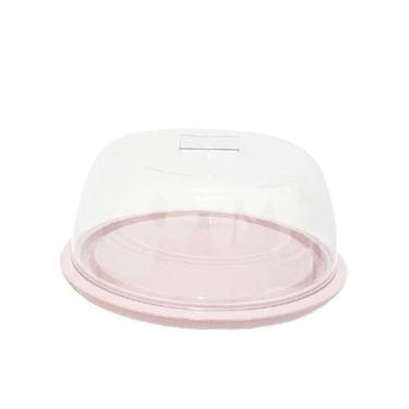 Imagem de Queijeira elegance com tampa rose micromax