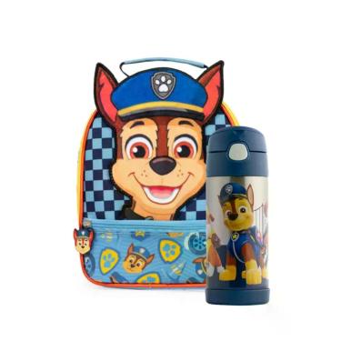Imagem de Kit Térmico Infantil Bagaggio Chase Baby: Lancheira+ Garrafa