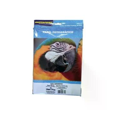 Imagem de Papel Fotográfico 180g A4 Glossy Masterprint Pacote com 50 Folhas - Ma