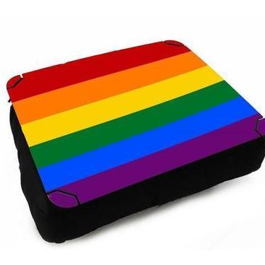 Imagem de Almofada Bandeja para Notebook Laptop Bandeira LGBTQIA+ - Deluzz