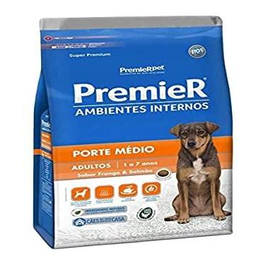 Imagem de Premier Pet Ração Cão Adulto Médio Ambiente Interno Frango 2 5Kg Premier