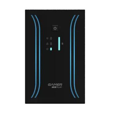 Imagem de Nobreak Gamer Nhs Play Senoidal, 1000VA, Ent. Bivolt, Saída 220V, 6 Tomadas, RJ-45/USB - 91.G0.010002