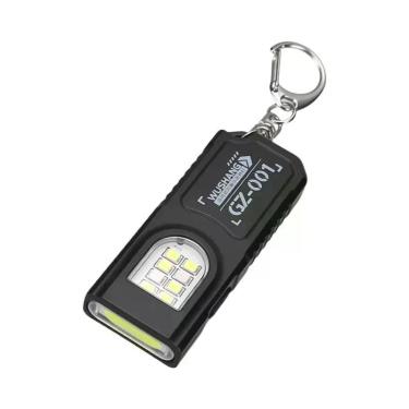Imagem de Lanterna LED Mini Super Brilhante Recarregável Por USB, Portátil Com Í