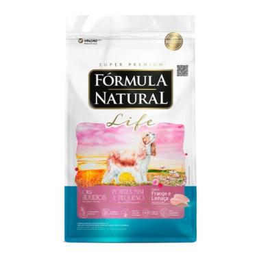 Imagem de Ração Fórmula Natural Super Premium Life para Cães Adultos de Raças Mi