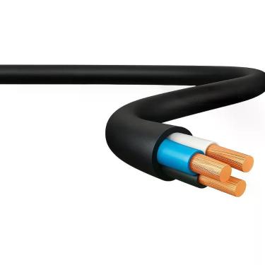 Imagem de Cabo de Energia Silnax 1KV Flex 90º NBR7286 para Alimentacao e Distribuicao Preto Sil 3X4MM²