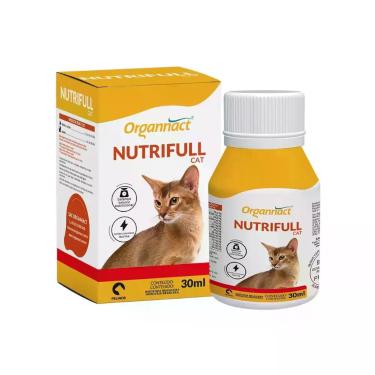 Imagem de Nutrifull Cat 30ml Organnact Vitamina Apetite Gatos, 30ml