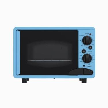 Imagem de Forno eletrico Luxo 45L Classic Vintage azul - Venax, 110V
