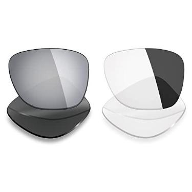 Imagem de Mryok 2 pares de lentes polarizadas de substituição para óculos de sol Oakley Catalyst – Opções