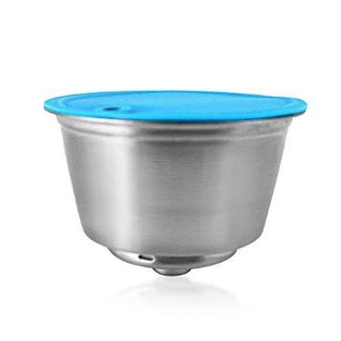 Imagem de Máquina de café Acessório Cápsula de café Aço inoxidável Uso repetido Filtro de café Coador de café reutilizável Compatível com máquina de café Dolce Gusto