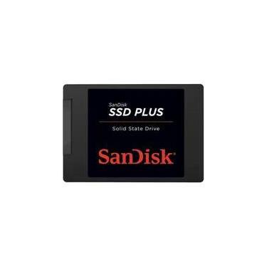 Imagem de SSD SanDisk Plus, 240GB, 2.5", SATA III, Leitura: 530 MB/s, Gravação: 440 MB/s, Preto - SDSSDA-240G-G26
