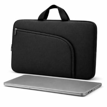 Imagem de Capa para Notebook até 15.6'' em Neoprene - Design Slim com Alça e Bolso Frontal e Zíper Reforçado - Proteção Diária