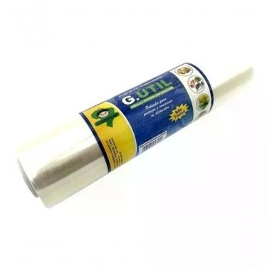Imagem de Filme Pvc Rolo Resinite 28cm X 100m para Embalar Alimentos Impermeável Transparente Higipack