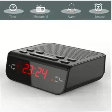 Imagem de Relogio Digital Lelong 671 Bluetooth Led Radio Despertador