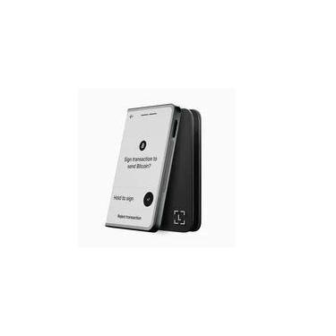 Imagem de Carteira para Criptomoedas Ledger Stax, com Ledger Recovery Key, Preta - STAX-RK-ESDEPTIT