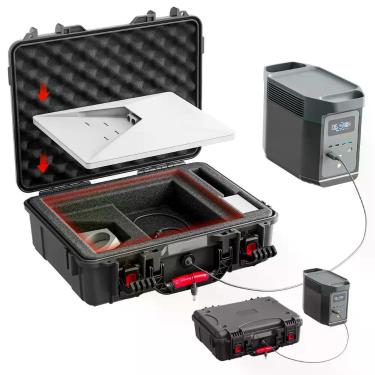 Imagem de Bolsa de Transporte ToKismet Starlink Mini Estojo Impermeável IP67