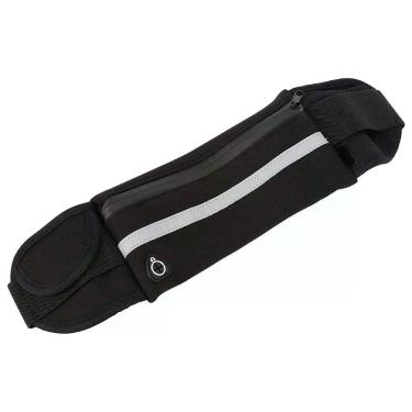 Imagem de Pochete Dk Fitness Preta Corrida Porta Celular