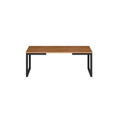 Imagem de Mesa Centro Innovare Preto Canela Rústica Moderna Sala