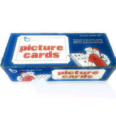 Imagem de Caixa de Cartas de Beisebol Topps 1987 com 500 Unidades