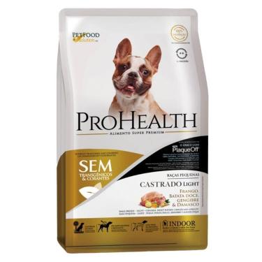 Imagem de Ração ProHealth Castrado Light para Cães Adultos de Porte Pequeno Sabo