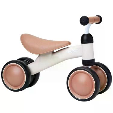 Imagem de Bicicleta de Equilíbrio Sem Pedal Andador Apoio Bege Buba