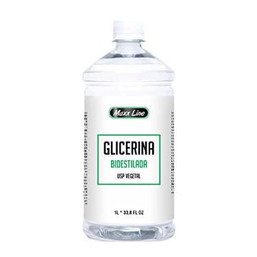 Imagem de 1 Litro Glicerina Bidestilada Usp Vegetal + Laudo E Nf