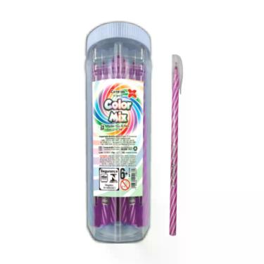 Imagem de Caneta 0,7mm Spiro Pote 24 Unidades Make+, POTE 24 ROSA