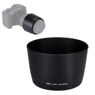 Imagem de Protetor de para-sol reversível ET-60 para Canon EF 75-300mm f/4-5.6 III USM e EF-S 55-250 mm f/4-5.6 is II & RF 75-300mm F/4-5.6 On 5D Mark IV III 7D 6D Mark II 90D 80D Rebel T8i T7i T7