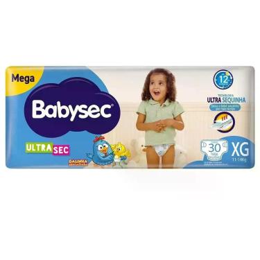 Imagem de Fralda Babysec Galinha Pintadinha Mega XG 30 Unidades