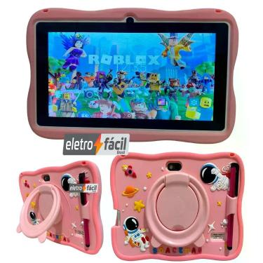 Imagem de Tablet Infantil Para Jogar o Jogo Roblox 7pol 6ram 128gb Wi-fi 5g - Ea