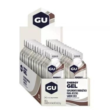 Imagem de Caixa Gu Energy Gel Sache - 24 Unidades, Unico, Coco