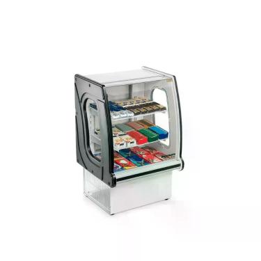 Imagem de Vitrine Panorâmica Seca VNPSI730 Exposição de Produtos Temperatura Ambiente Preto Refrimate