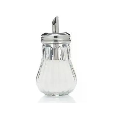 Imagem de Açucareiro De Vidro E Inox 190Ml - Hauskraft