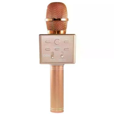 Imagem de Microfone Bluetooth Super Star Rosa MK101 OEX