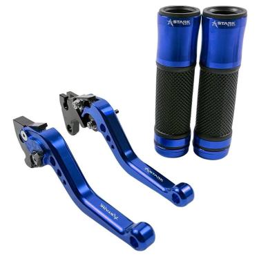 Imagem de Kit Manete Manopla Esportivo Xt 225 Xt660r Dt 200 Tdm 25 - Stark Race,