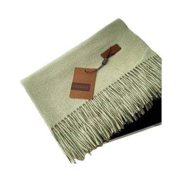 Imagem de Cachecol Feminino Grosso E Quente De Caxemira 2024, Xale Pashmina De C