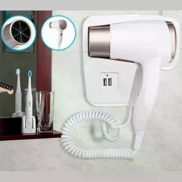 Imagem de Mini Secador de Cabelos 220v Portátil Compacto e Original - Riberken,