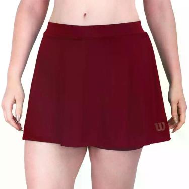 Imagem de Saia Shorts Wilson Core 2 Bordô, G