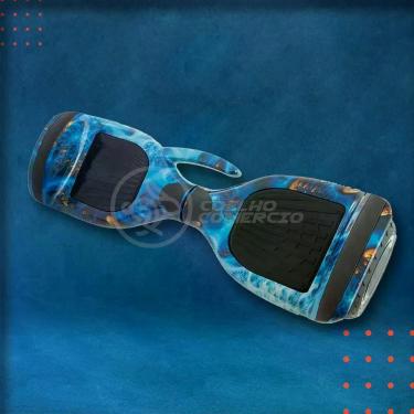 Imagem de Hoverboard Infantil Skate Elétrico Led Azul Oceano